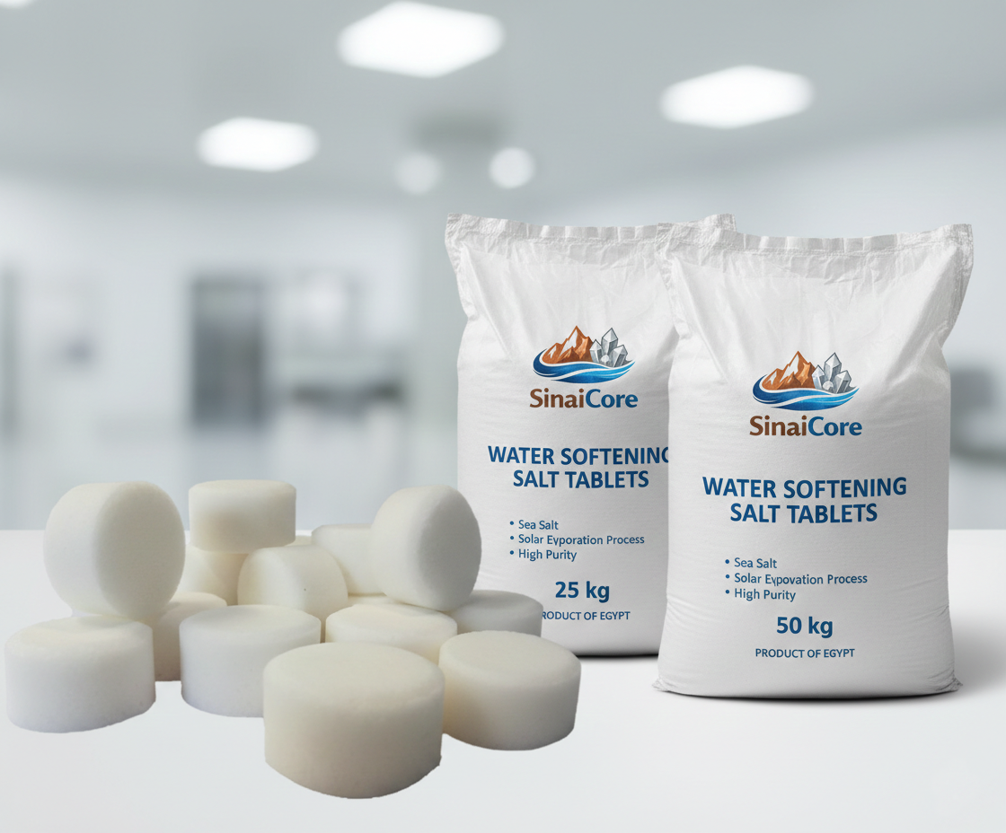 Compressed white Water Treatment Solutions in bulk